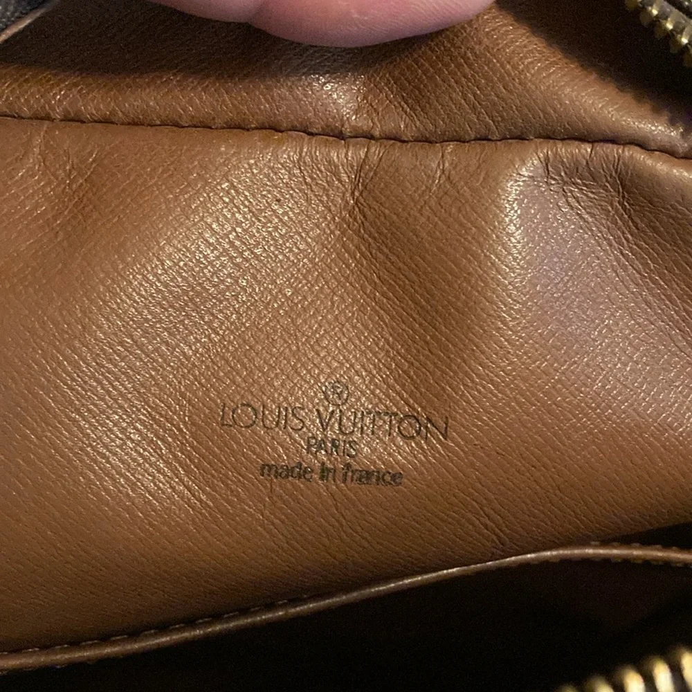Vintage Boho Louis Vuitton Bag w/Hand Braided Crossbody Strap & Dust Bag